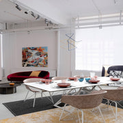 Sofá de 2 plazas Seraphin Wine efecto terciopelo