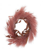 2x Corona infinita rosa envejecida D45