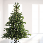 Pasos de árbol de Navidad micro led max h210cm