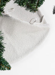 Funda de base para árbol Teddy Blanco 4x D90