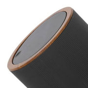 Cubo de Basura 5 Litros Serie London Negro.