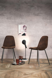 Silla de similpelle 44cm x 50cm x 84cm