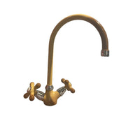 Grifo de cocina bicomando Paini Monaco 08DE572, 30 cm x 20 cm x 4,3 cm