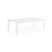 Mesa de centro blanca Calypso 110x60 cm