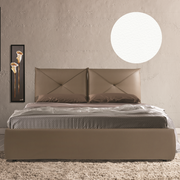 Cama doble contenedor Armonia blanca