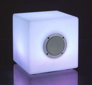 Lámpara LED Speaker Cube en Polietileno 20x20cm