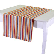 Runner Stripe burdeos tinto en filo cm50x150