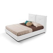 Cama doble contenedor Armonia blanca