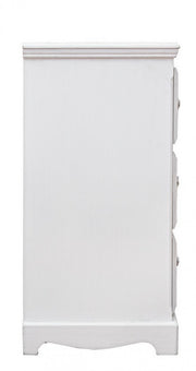 Cómoda de 4 cajones Blanc blanco