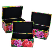 Baúl ecopiel multicolor rectangular 1-3 cm64,5x40h35