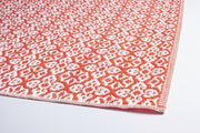 Alfombra Tirrenia Rojo-Blanco 120X180