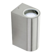 Aplique 2 Luces Gu10 linea bobo acero