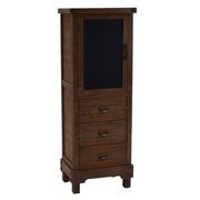 Mueble de salón de cocina en nogal con puerta de pizarra cm 137 h