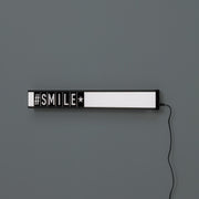 Lámpara de mesa en metal negro 3x80x10h cm