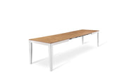 Mesa extensible de roble 90 cm x 156- 316 cm H. 76 cm