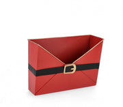 6x Letras Santa Claus Rett Rojo H21,5