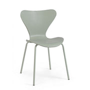 Silla de comedor de polipropileno verde TESSA 50x49,5x h82 cm