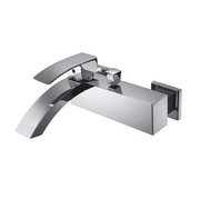 Mezclador de Ducha Exterior Cromado Riga 9.8 cm x 20.1 cm x 21.8 cm