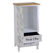 Cómoda Breslavia 1 puerta y 2 cajones cm50x38xh100