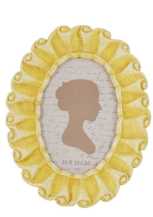 Marco de fotos pequeño ovalado amarillo te-2205 cm. 18,6 x 2,2 horas 21,3