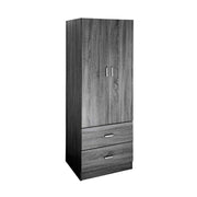 Cámara de cámara de dos puertas y dos cajones 60 x 42 x 180 H CM CM