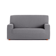 Funda sofá 3 plazas Troya elástica gris 180/210