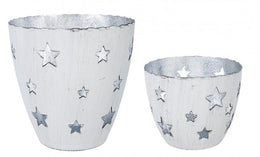 Set de 6 Velas Kalix Svas Stella Blanco 6x