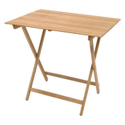 Mesa Plegable De Madera 'Pic Nic' Cm 60 X 100 H 75 Cm - Col. Natural