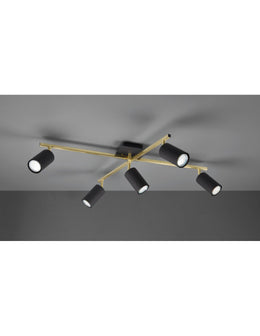 Marley Spotlight 5 bayas de oro 5 manchas cilíndricas negras trío trío