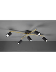 Marley Spotlight 5 bayas de oro 5 manchas cilíndricas negras trío trío