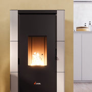 Estufa de pellet Cristal 7 Potencia 7KW