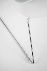 2x Butaca polipropileno gris claro 85cm x 74cm A. 86cm