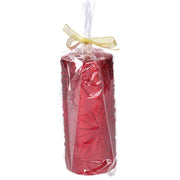 Vela de parafina roja cm ø7h15