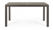 Mesa extensible para exterior en aluminio Caffè HILDE YK14 140 - 210x77x h75 cm