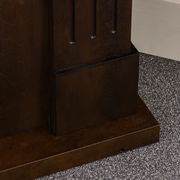 Bioetanol chimenea de bioetana desde el suelo en la esquina Ford Brown L110 x P45 x H100