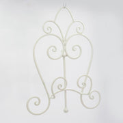 Atril metal blanco cm25,5x17h31