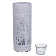 Lámpara aroma metal toque rosa cmø10h26