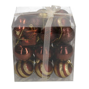 Pack esfera plastico cobre 30 piezascmø6