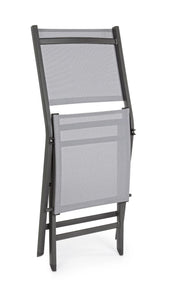 Silla Plegable Elin Antracita-Gris