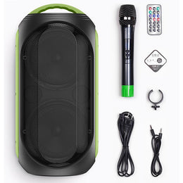 Altavoz inalámbrico con salida de micrófono 'DS33' 30 W