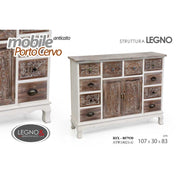 Hall de entrada de consola móvil Room Decape Room 107 x 30 x 83 H CM