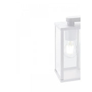 Bolardo de aluminio inyectado. gofrado color blanco 20xh.60 cm