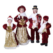 Singers family set tela burdeos 4pcs cm34x22h95