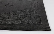 Alfombra Delbar Negra 120X180