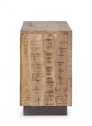 Mesita de noche vintage de 3 cajones