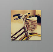 Cuadro de vidrio 70x70 cm con lienzo multicolor