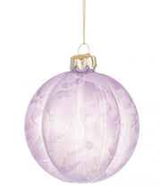 Lámpara de techo Satiny Lila D80 con 12 esferas