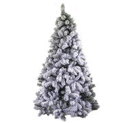 Árbol Gennargentu verde con nieve 1713 ramas cmø148h240