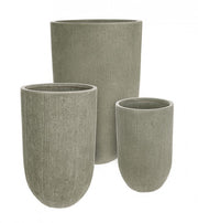 Set 3 tarros altos para pinceles de salvia