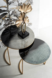 Decoración poliresina Ginko altura 53 cm